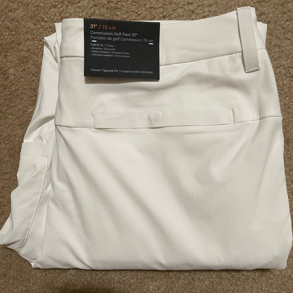 Lululemon Golf Pants